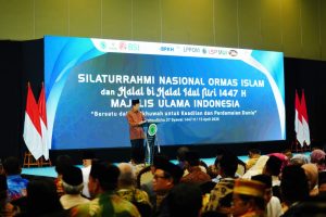 Panglima TNI Hadiri Silaturahmi Nasional Ormas Islam dan Halal Bihalal Idul Fitri 1447 H MUI