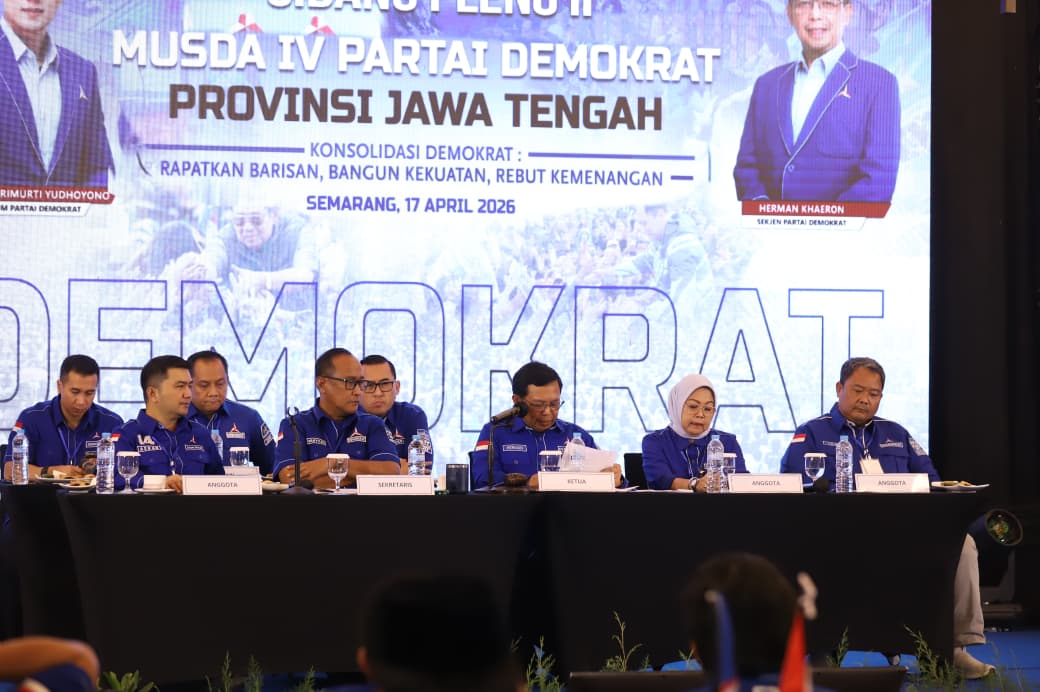 Musda IV Demokrat Jateng, AHY: Rapatkan Barisan, Bangun Kekuatan, Rebut Kemenangan