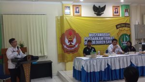 Dipercaya Dua Periode, Gregorius Siap Tingkatkan Kinerja Pokdarkamtibmas Duren Sawit