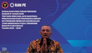 BNPT Gandeng Organisasi Masyarakat Optimalkan Implementasi RAN PE Fase Kedua di Daerah