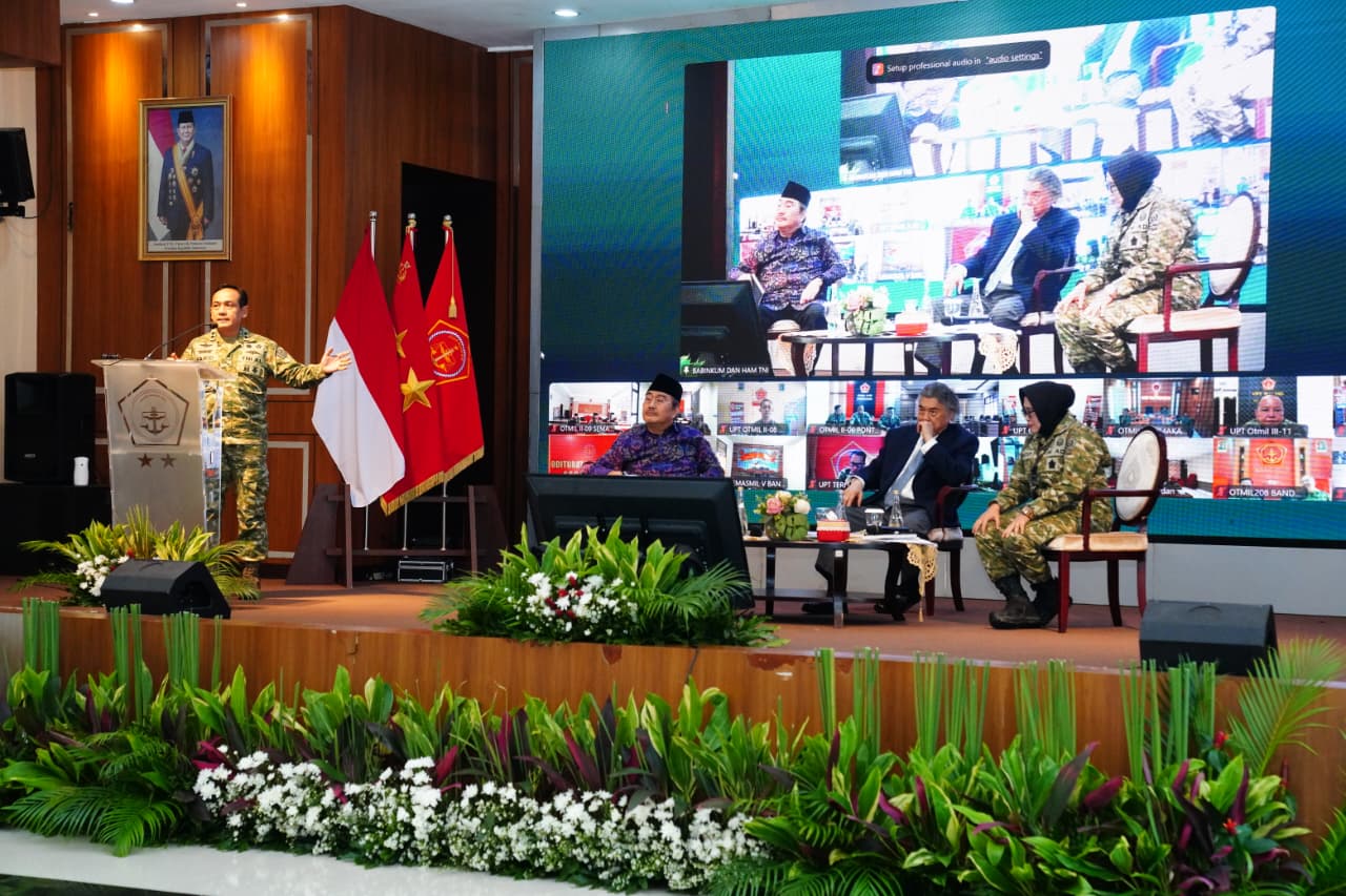 Rakorniskum TNI 2026: Tingkatkan Kualitas Perwira dan Produk Hukum TNI      