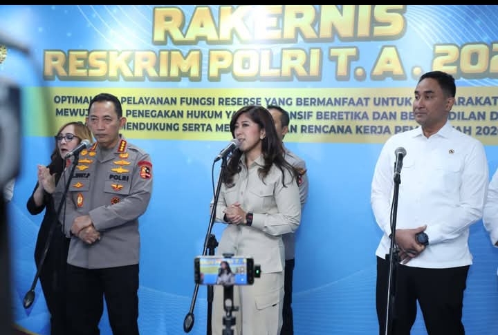 Kepala BNN RI Hadiri Pembukaan Rakenis Reskrim Polri 2026 ‎