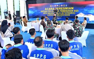 Dukung Program Asta Cita Presiden RI, Danlanud Sjamsudin Noor Resmikan SPPG Maluka Baulin Perkuat Gizi Generasi Bangsa      