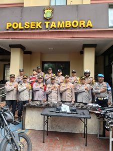 Guna Memastikan Kesiapan Sarana Dan Prasarana, Kapolsek Tambora Melakukan Giat Pengecekan