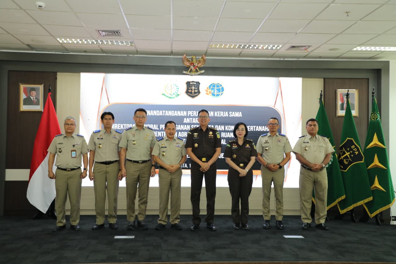 Kejaksaan dan ATR/BPN Bersatu Berantas Sengketa Tanah, Aset Hasil Kejahatan Jadi Target Utama