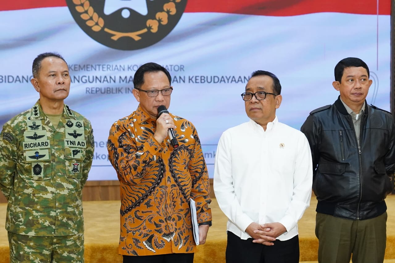 Wakil Ketua I Satgas PRR Letjen TNI Richard Tampubolon dampingi Ketua Satgas : Satgas PRR Minta K/L dan Pemda Tancap Gas Pemulihan Permanen