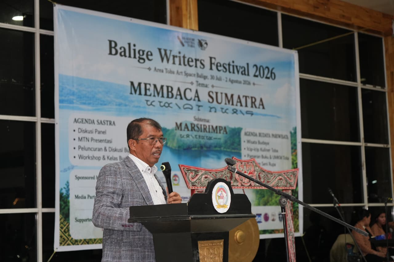Balige Writers Festival 2026 Resmi Dibuka, Toba Perkuat Literasi dan Lahirkan Generasi Penulis Baru