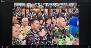 Rumkital Dr. Midiyato Suratani Ikuti Syukuran Hari Kesehatan Angkatan Laut Secara Serentak Melalui Video Conference 