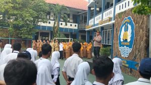 Polres Metro Tangerang Kota Tanamkan Nilai Disiplin dan Anti Kekerasan di Sekolah