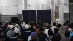 WUJUD DUKA DAN KEPEDULIAN, LAPAS PURWOKERTO GELAR PENGAJIAN YASIN DAN TAHLIL