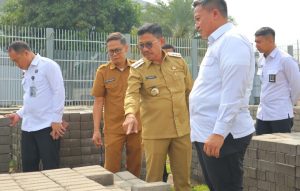 Sinergi untuk Kemandirian: Paving Blok Lapas Kelas I Tangerang Menerima Apresiasi dan Dukungan Wali Kota Tangerang