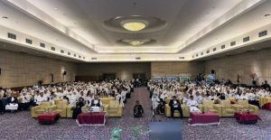 Manasik Umroh Akbar Ramadhan, 2.000 Jamaah Jannah Firdaus Padati Royal Palm Hotel Cengkareng