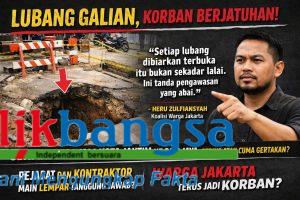 Lubang Galian, Korban Berjatuhan: Ultimatum Wali Kota Jaktim ke PAM Jaya Didukung Warga