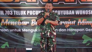 Menjaga Negeri, Menebar Bakti Koramil 03/Teluk Pucung dan Paguyuban Wonosobo Gelar Santunan Anak Yatim Piatu