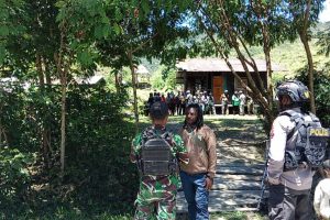 Koramil 1714-01/ILU Lakukan Penjemputan Jenazah oleh Aparat Gabungan TNI dan Polri Distrik ILU