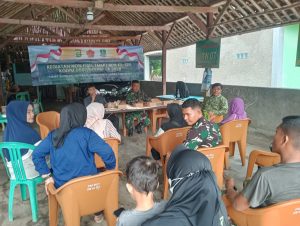 Tingkatkan Wawasan Warga, Satgas TMMD Ke-128 Kodim 0507/Bekasi Gelar Penyuluhan Bela Negara dan Pertanian