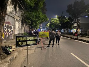 Antisipasi Gangguan Kamtibmas, Polsek Tambora Gelar Giat Operasi Cipta Kondusif