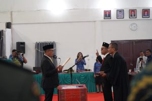 Rinto Simanjuntak Resmi Dilantik Jadi Anggota DPRD Toba, Siap Perkuat Kinerja Legislatif