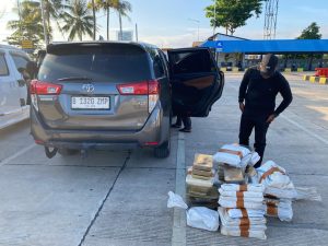 Gagalkan Penyelundupan 1,2 Ton Timah Ilegal, Satlap Tri Cakti bersama Tim Intelrem 045/Gaya Amankan 3 Terduga Pelaku di Pelabuhan Tanjung Kalian      