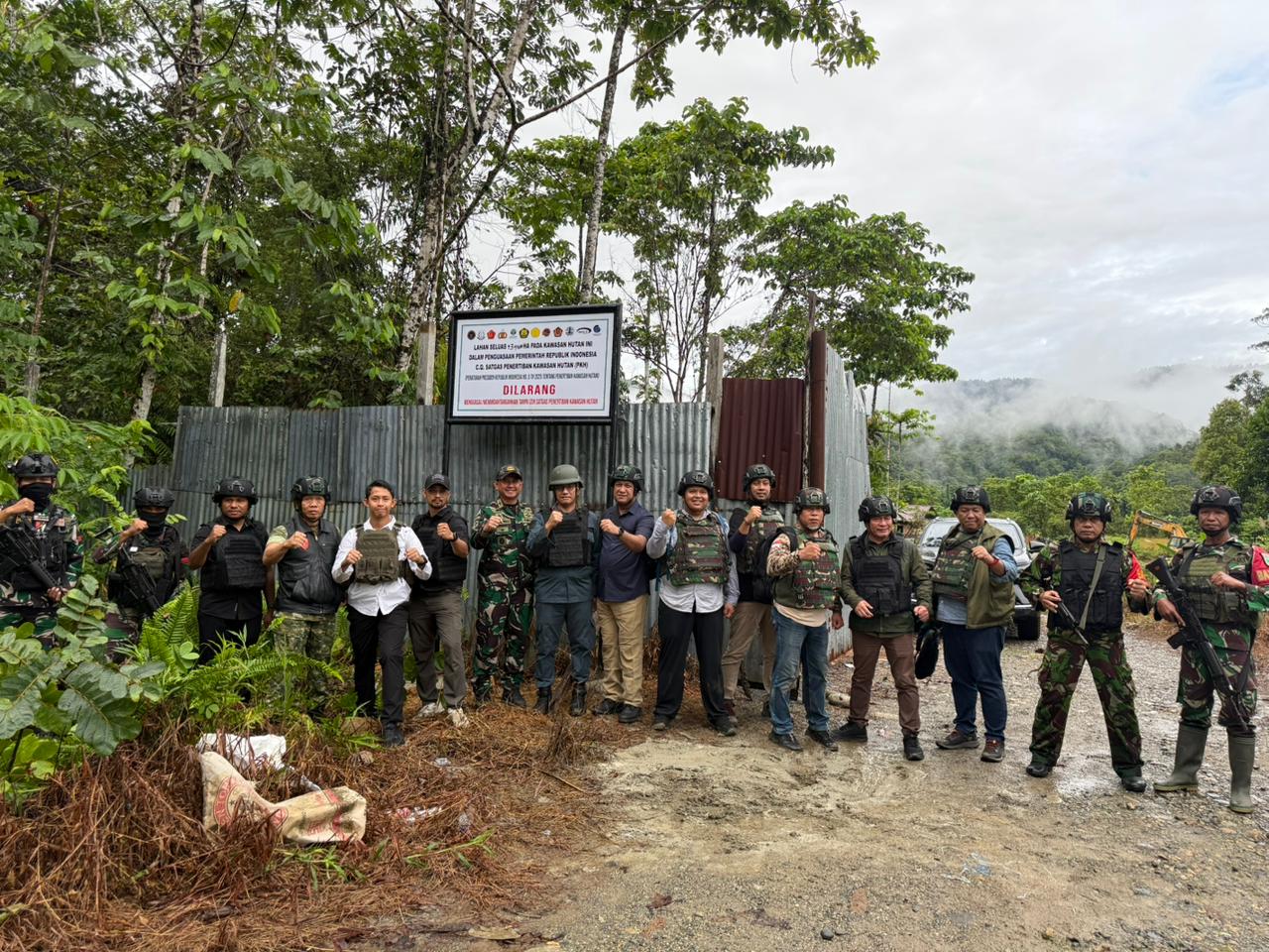 TNI Dukung Penertiban PETI di Wilayah Papua Tengah