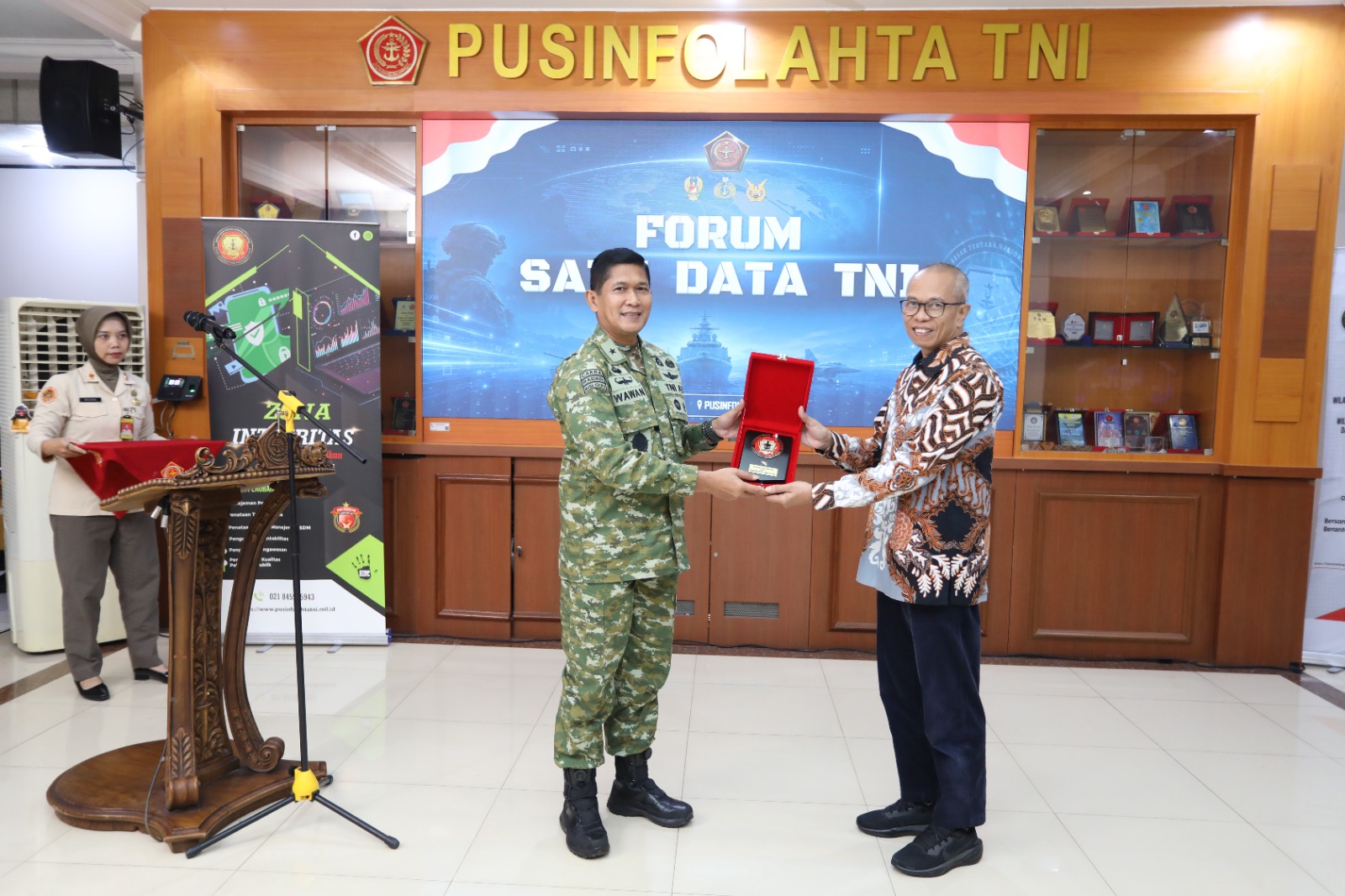 Pusinfolahta TNI Laksanakan Forum Satu Data TNI 