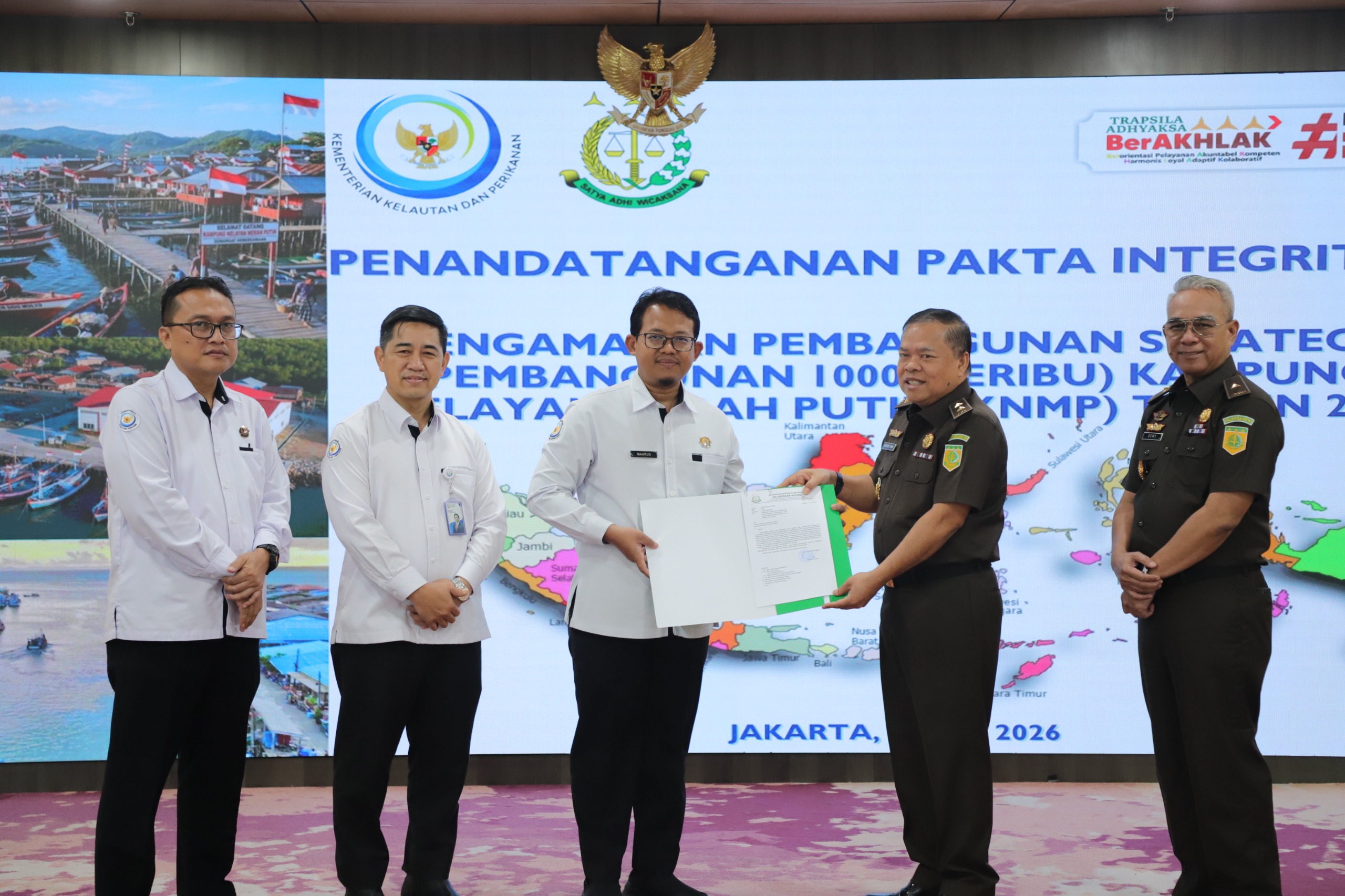 JAM INTEL Kawal Proyek Rp5,17 Triliun, 1.000 Kampung Nelayan Merah Putih Siap Dibangun di Indonesia