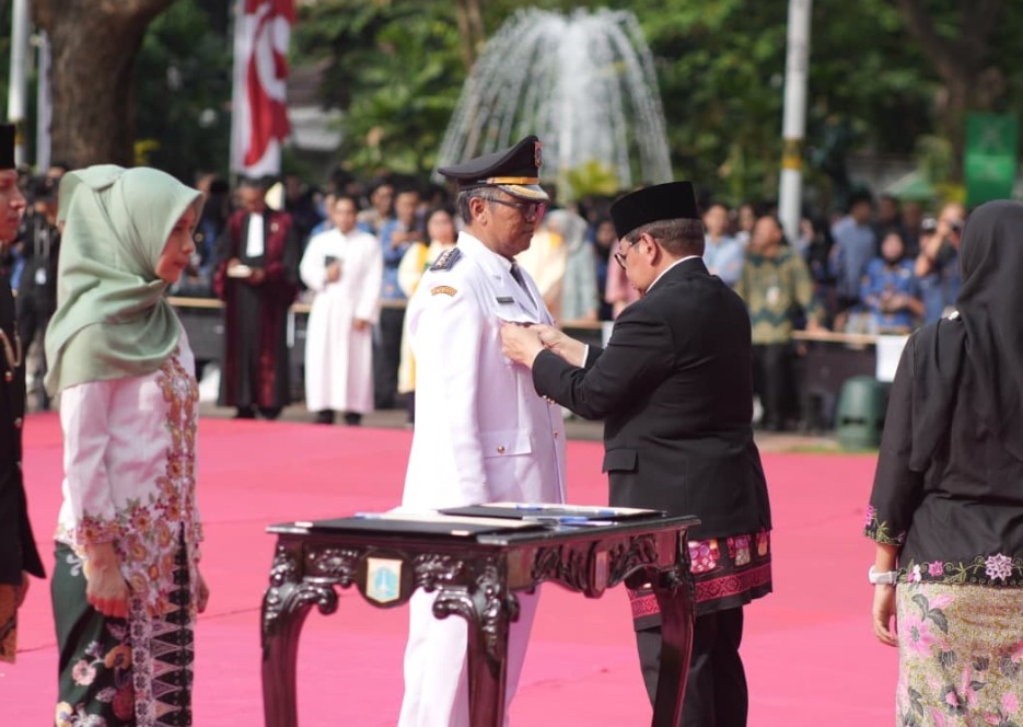 Pramono Anung Lantik 884 Pejabat DKI, Tegaskan Merit System dan Pelayanan Publik Jadi Prioritas