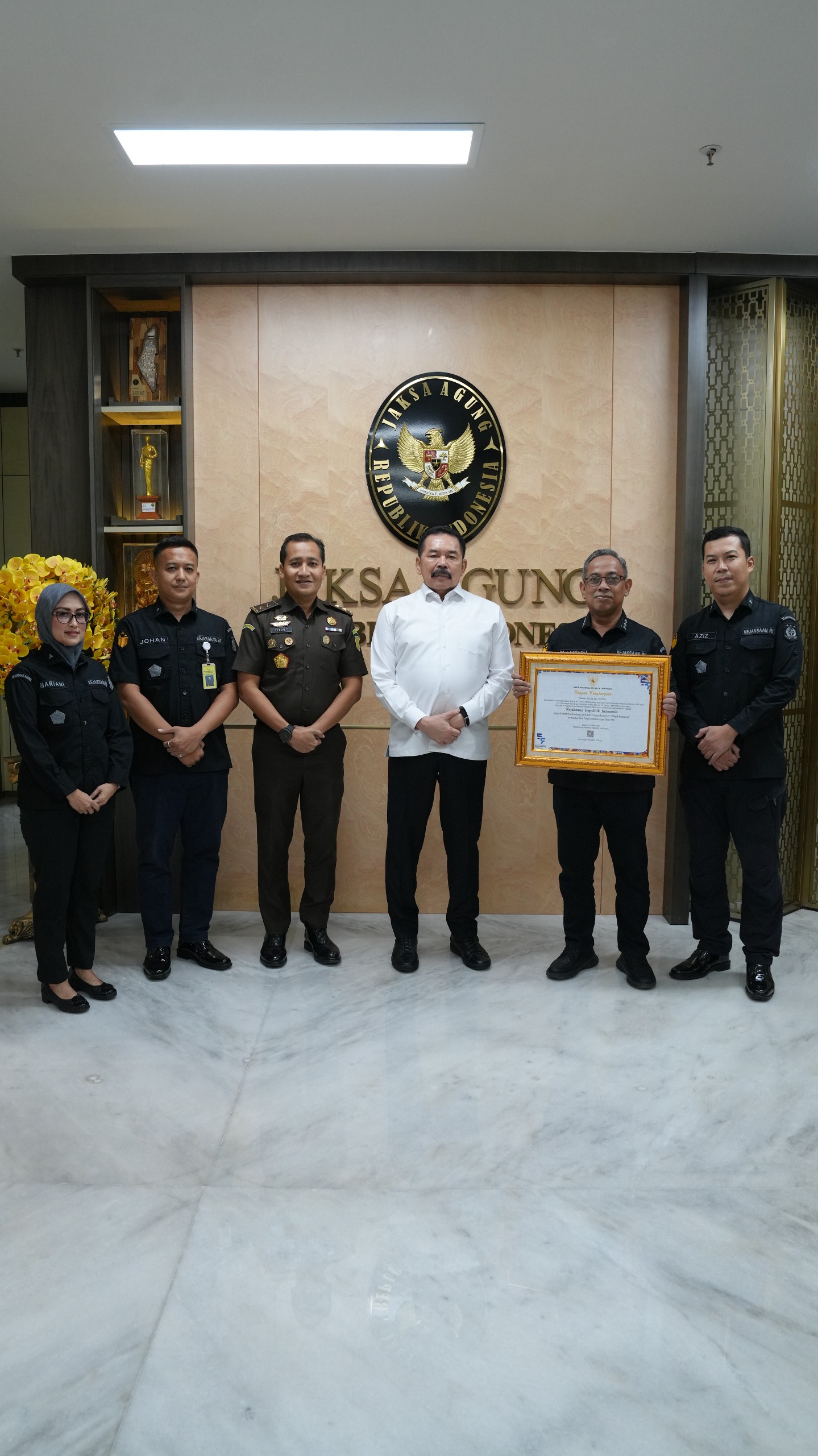 Kejaksaan RI Raih Predikat “AA” dari ANRI, Bukti Transformasi Digital dan Tata Kelola Arsip Sangat Memuaskan