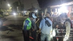 Intensifkan Patroli dan Razia Stasioner, Polsek Bekasi Barat Cegah Kejahatan Jalanan dan Tawuran