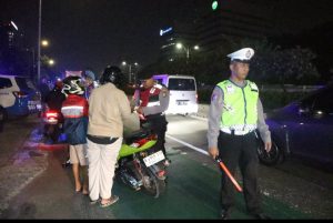 44 Personel Gabungan Sisir Titik Rawan Kejahatan Jalanan di Jakbar