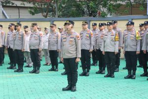 226 Personel Ikuti Apel Pagi Jam pimpinan, Polres Jakbar Perkuat Komitmen Pelayanan Prima