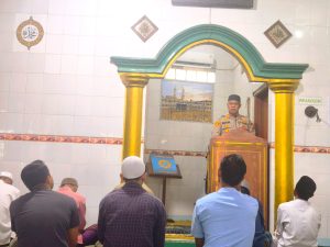 Jaga Jakarta On The Spot Kapolsek Bekasi Barat Ajak Warga Aktifkan Siskamling dan Cegah Tawuran di Bintara Jaya