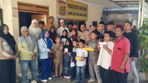 MKGR Jakpus, Santunan Anak Yatim dan Bagikan 100 Nasi Kotak di Jumat Berkah