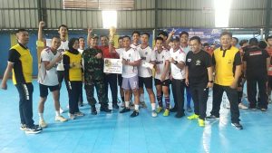 Kapolsek Kebon Jeruk Buka Turnamen Futsal Hari Bhayangkara ke-80, Wujudkan Kebersamaan dan Sportivitas