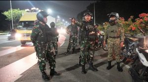 Tekan Kriminalitas, Dandim 0502/JU Pimpin Patroli Malam di Wilayah Jakarta Utara