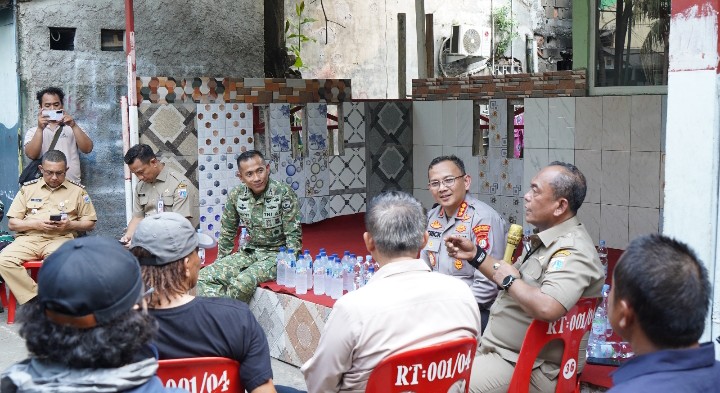 Dandim 0502/JU Hadiri Kegiatan Jaga Jakarta On The Spot di Pademangan