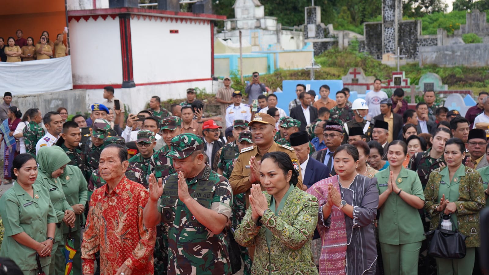 KSAD Kunjungi Toba, Infrastruktur dan Air Bersih Jadi Prioritas