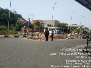 Minim Sosialisasi, Pembangunan Ruang Interaksi di Samping Pasar Rusun Rawa Bebek Tuai Pertanyaan Warga