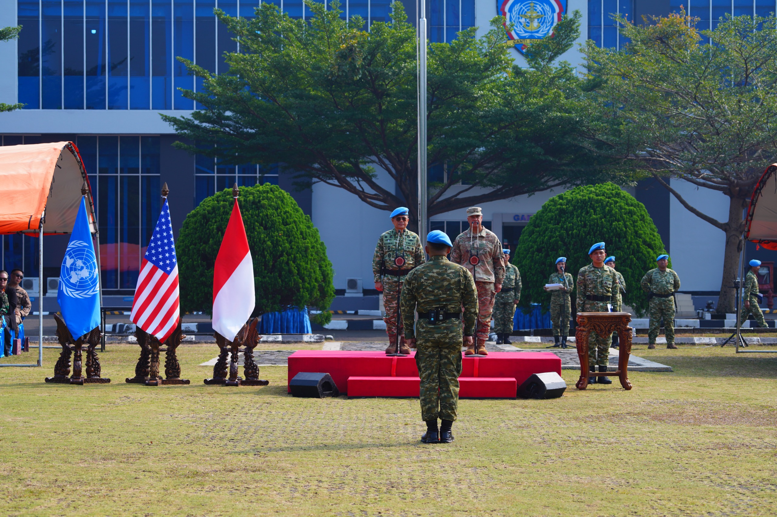Komandan PMPP TNI Resmi Buka Latihan Bersama MPE26 Garuda Canti Dharma III Tahun 2026