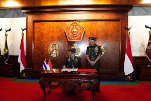 Panglima TNI Perkuat Kerja Sama Strategis dengan Panglima Angkatan Bersenjata Kerajaan Thailand