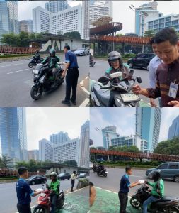 BRI Sudirman 1 Kembali Gelar Jumat Berkah, Berbagi Kepedulian untuk Pengemudi Ojek Online