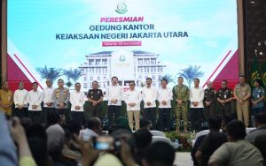 Dandim 0502/Jakarta Utara Hadiri Peresmian Gedung Kejaksaan Negeri Jakarta Utara