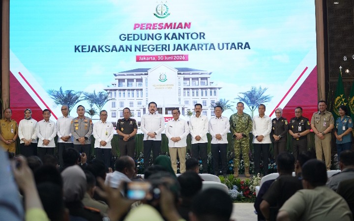 Dandim 0502/Jakarta Utara Hadiri Peresmian Gedung Kejaksaan Negeri Jakarta Utara