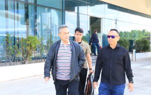 Karumkital Dr. Midiyato Suratani Sambut Kedatangan Kapuskesal Di Kota Gurindam Dua Belas