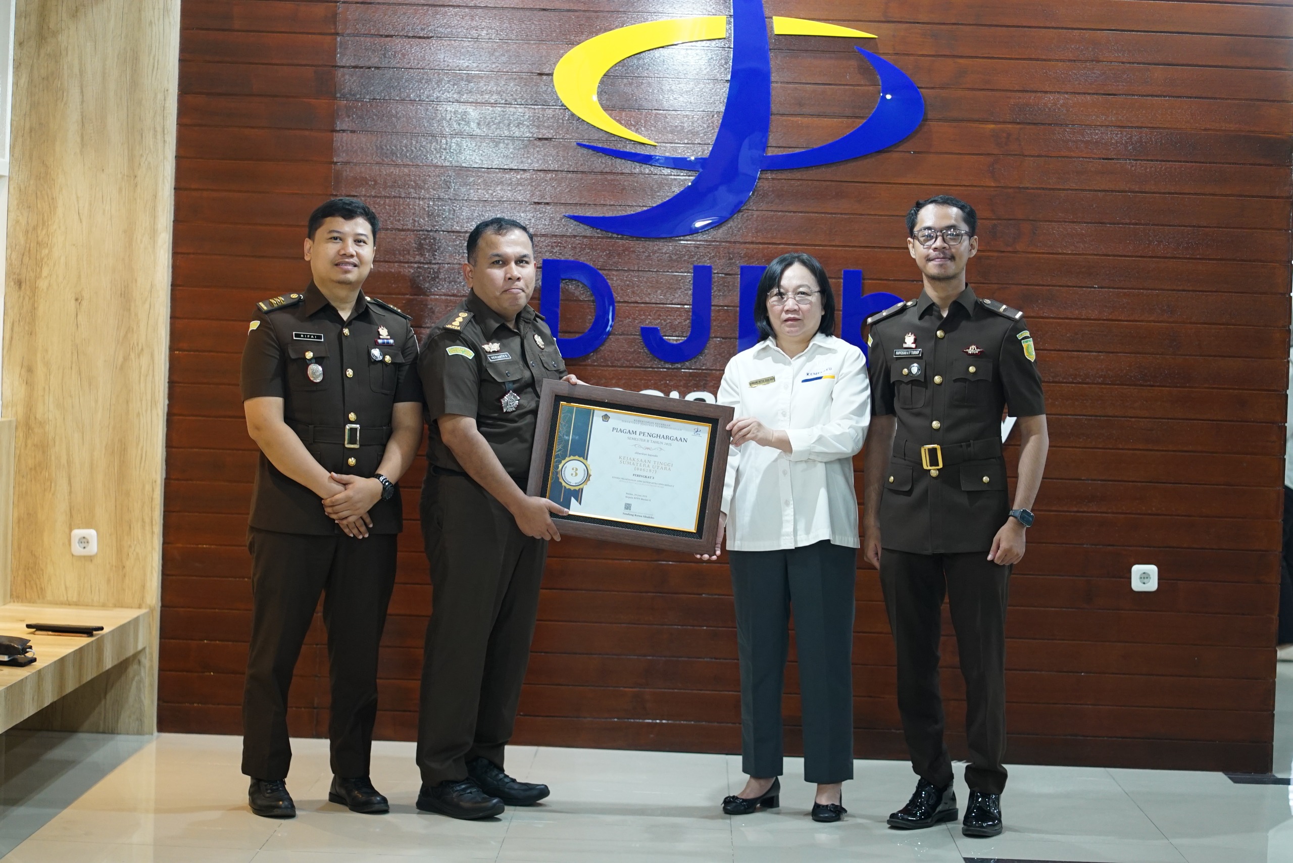 Kejati Sumut Raih Peringkat III Pengelolaan APBN, Bukti Komitmen Wujudkan Tata Kelola Keuangan yang Akuntabel