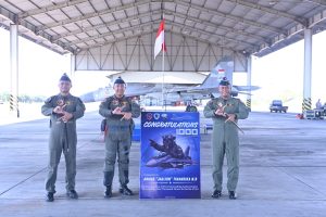 Tiga Penerbang Skadron Udara 11 Torehkan Prestasi Gemilang, Raih 1.000 Jam Terbang dan Terbang Solo Sukhoi Su-27/30