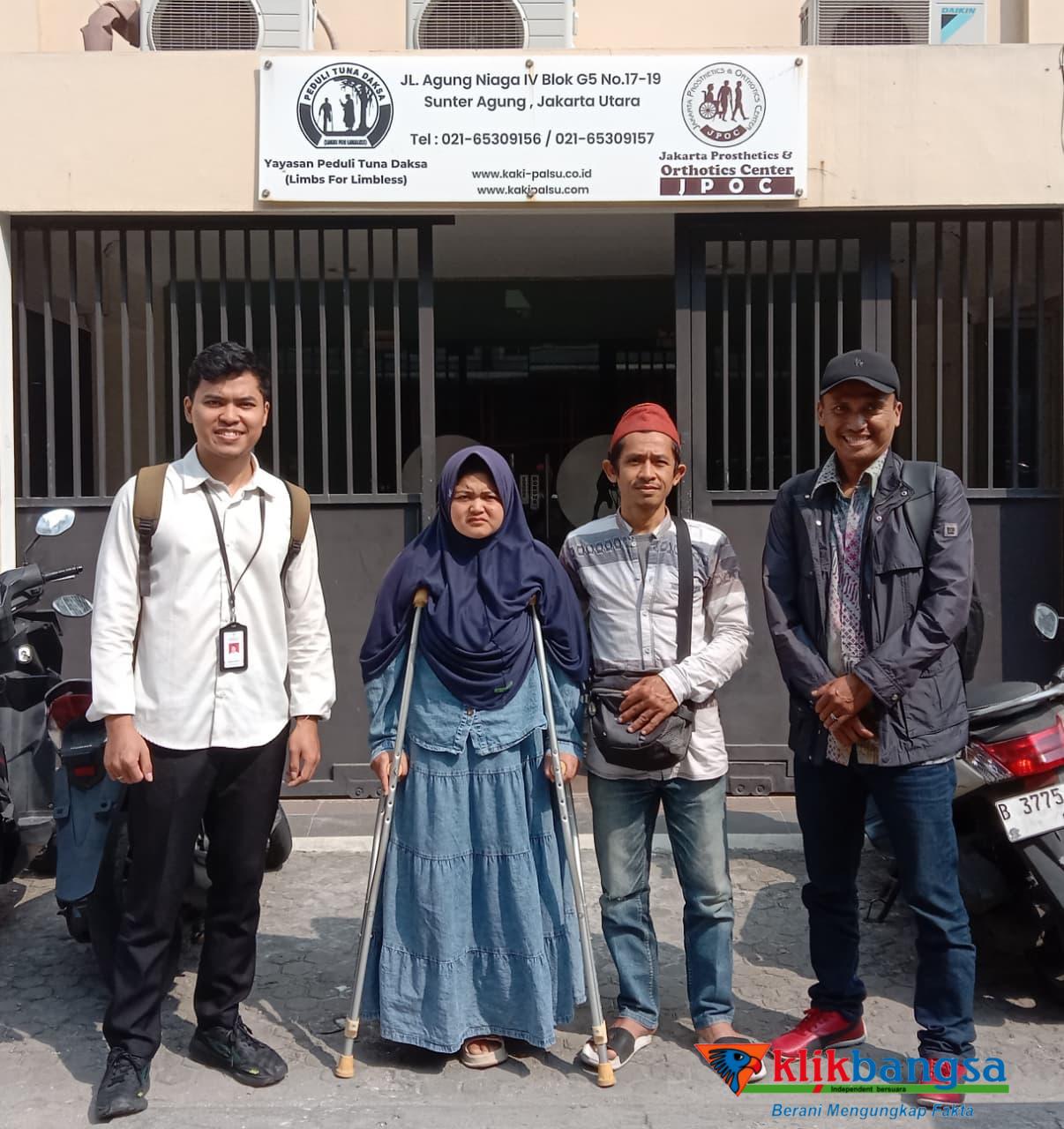 Advokasi Rekan Indonesia Berhasil Buka Jalan Bantuan Kaki Palsu bagi Penyandang Disabilitas di Cianjur